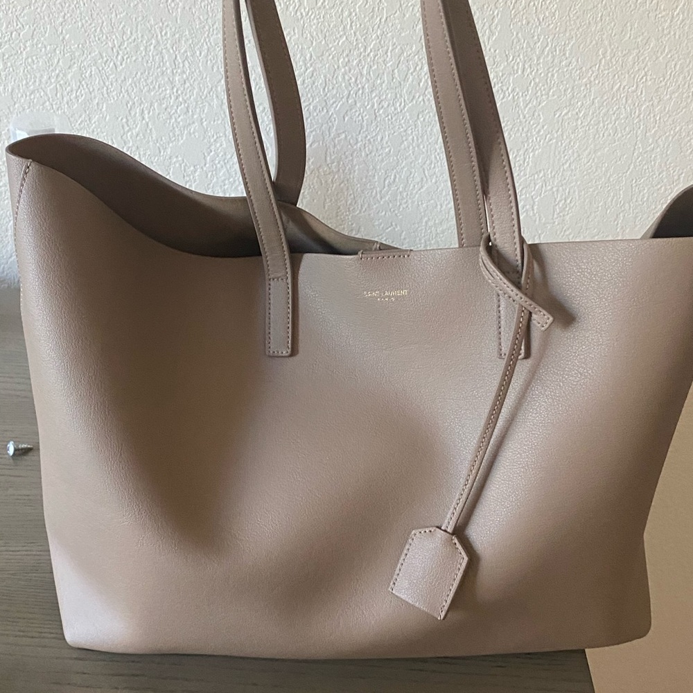 Saint Laurent shopping tote bag